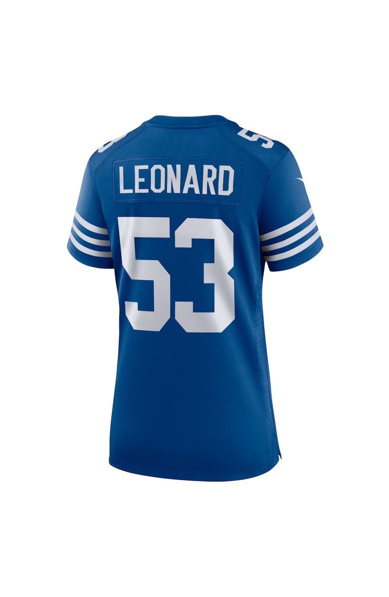 Nike Women's Nike Shaquille Leonard Royal Indianapolis Colts Alternate Game Jersey, Alternate, color,