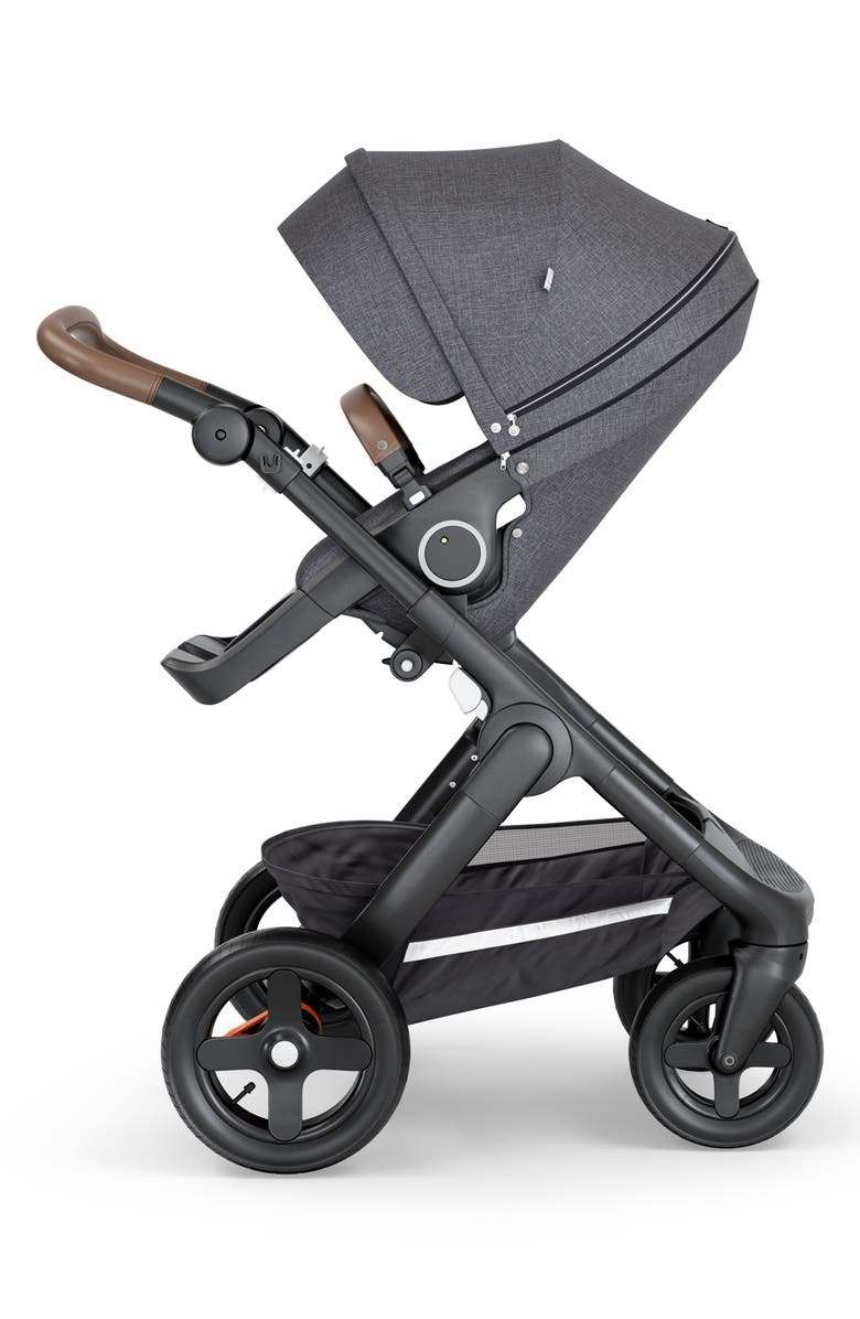 Stokke Trailz Black Frame All Terrain Stroller, Main, color,