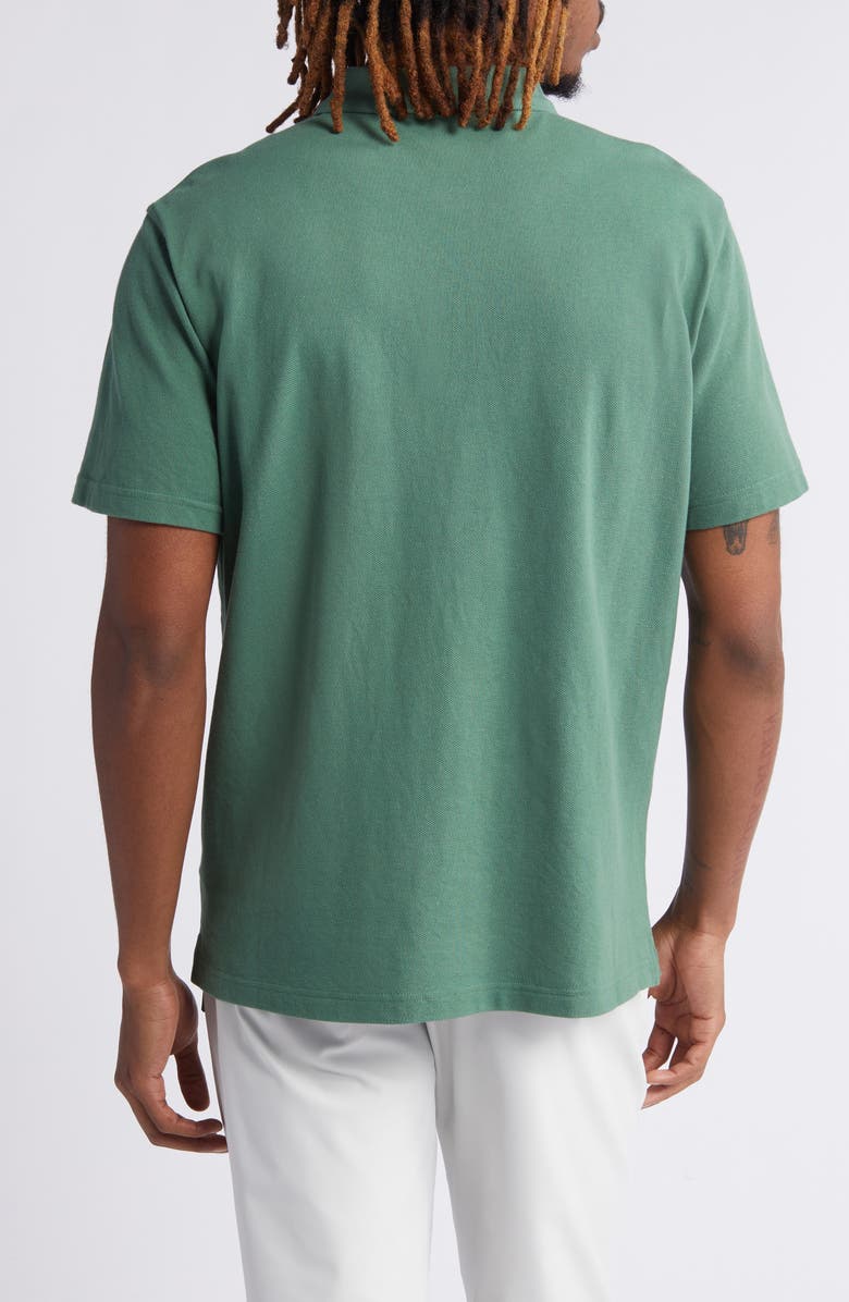 Quiet Golf x PUMA Post Round Cotton Golf Polo, Alternate, color, 