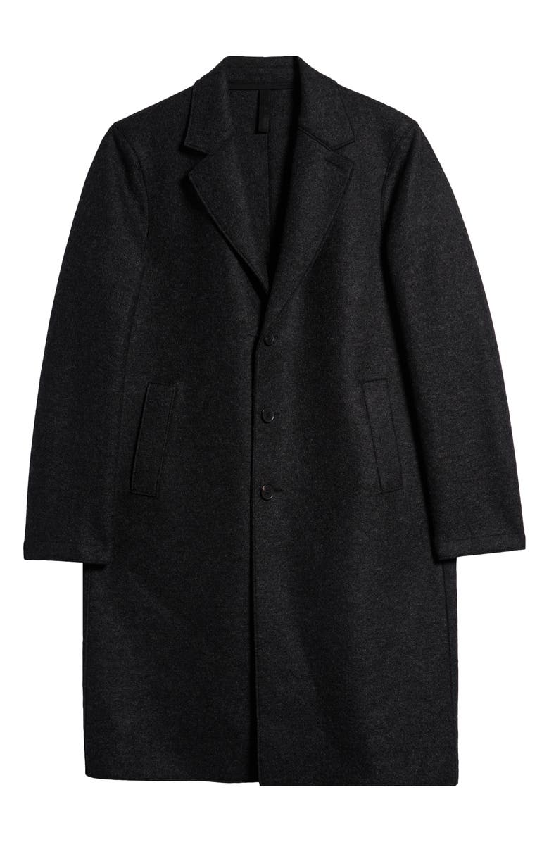 Harris Wharf London Pressed Wool Overcoat, Main, color, 