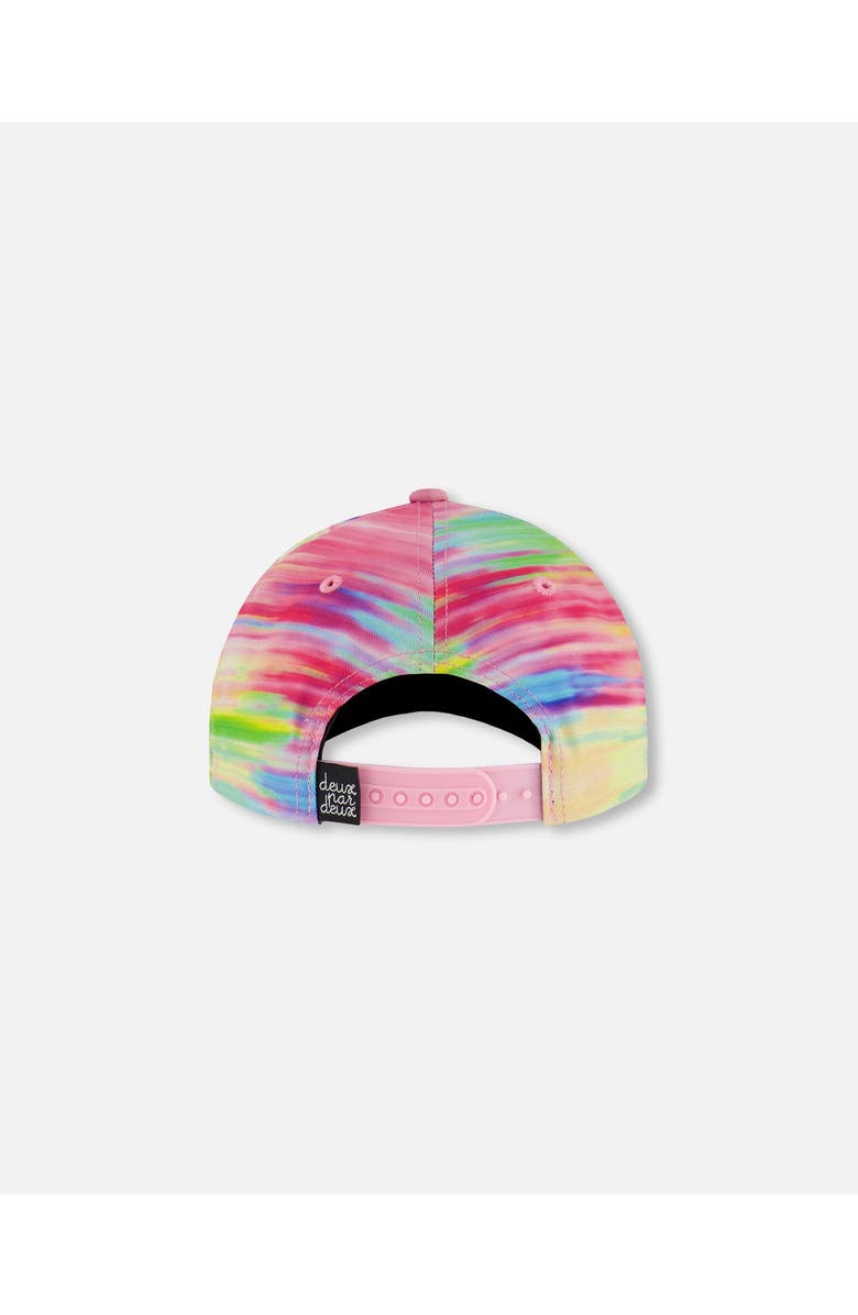 Deux par Deux Girl's Printed Cap Multicolored, Alternate, color, 