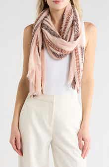 Geometric Stripe Scarf