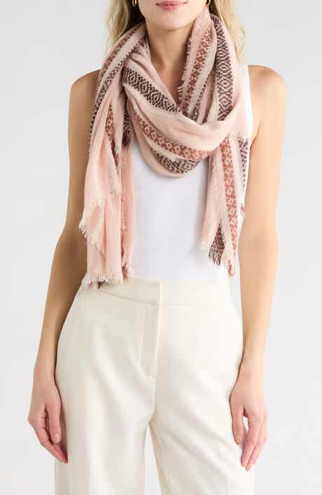 Geometric Stripe Scarf