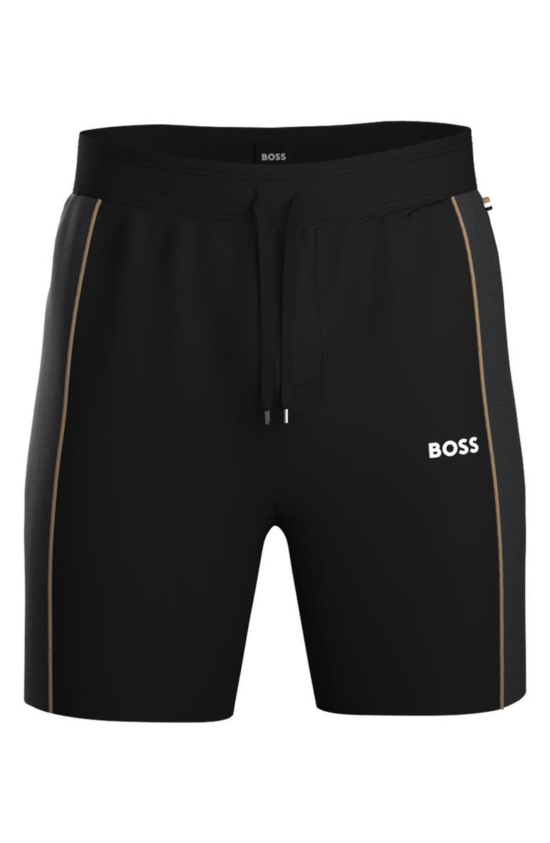 BOSS Tracksuit Lounge Shorts, Main, color, 