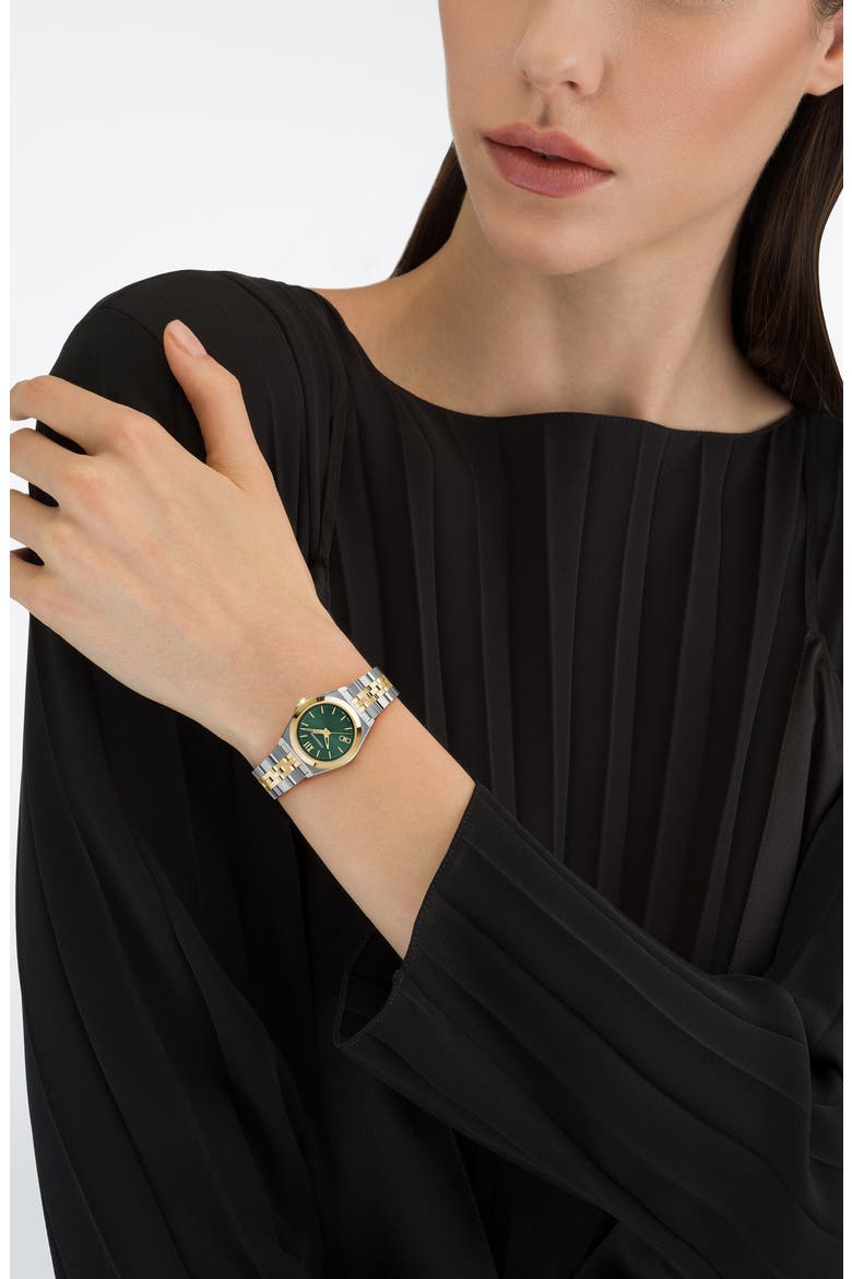 Vega Bracelet Watch, 28mm, Alternate, color, TWO TONE