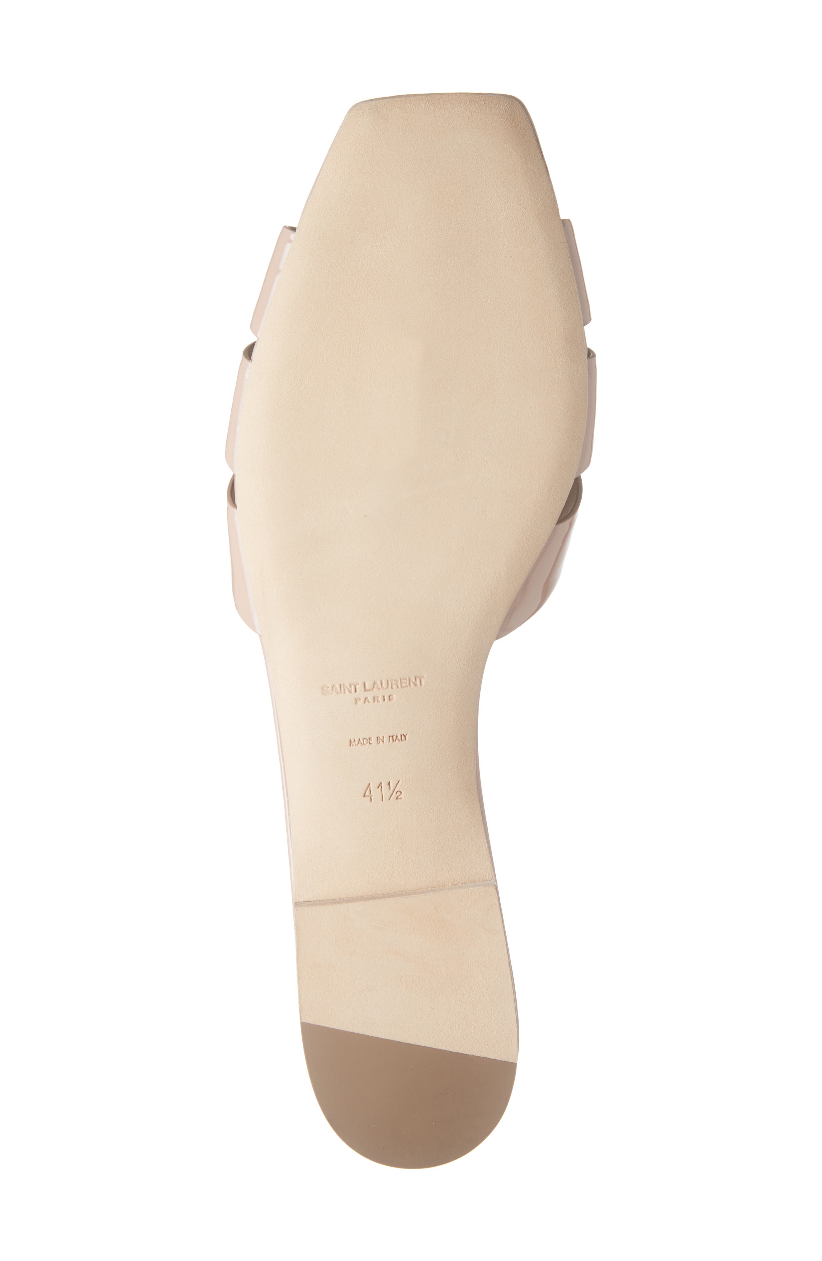 Saint Laurent Tribute Slide Sandal, Alternate, color, 