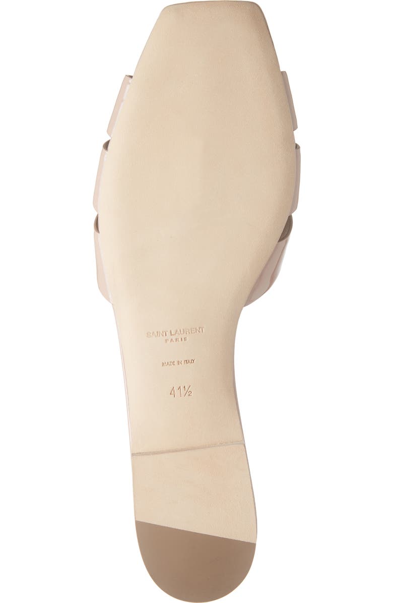 Saint Laurent Tribute Slide Sandal, Alternate, color,