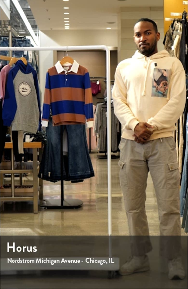 Kids' Stripe Cotton Rugby Shirt, sales video thumbnail