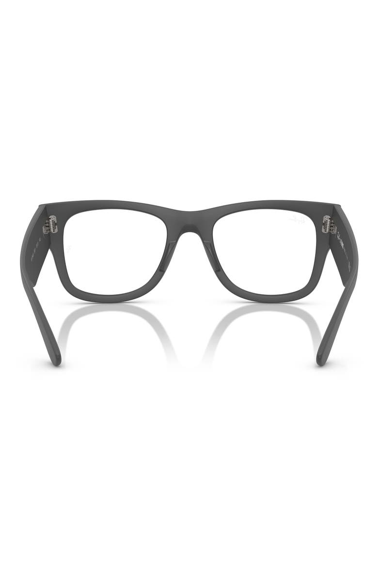 52mm Square Optical Glasses, Alternate, color, GREY