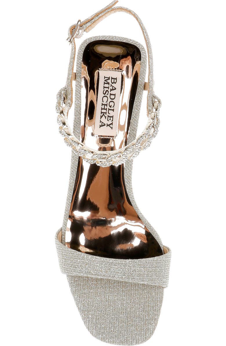 Badgley Mischka Collection Kaelyn Wedge Sandal, Alternate, color,