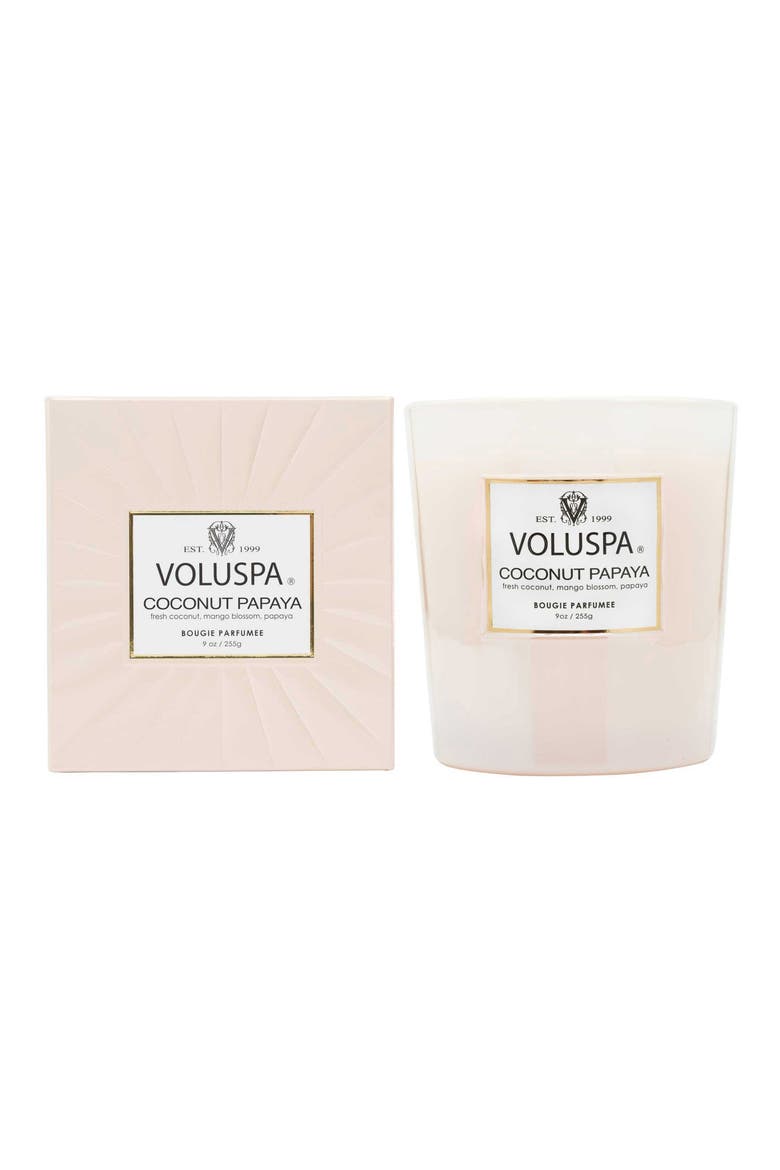 Coconut Papaya Classic Candle, Alternate, color, COCONUT PAPAYA
