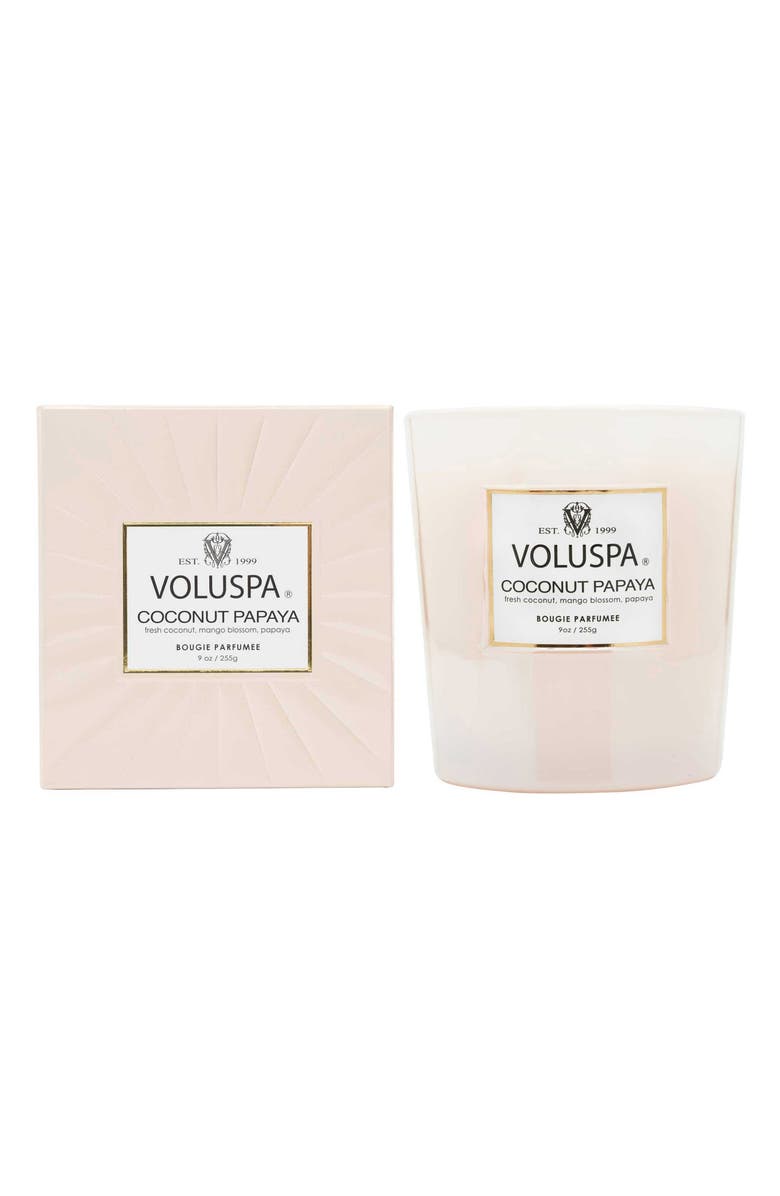 Voluspa Coconut Papaya Classic Candle, Alternate, color, Coconut Papaya
