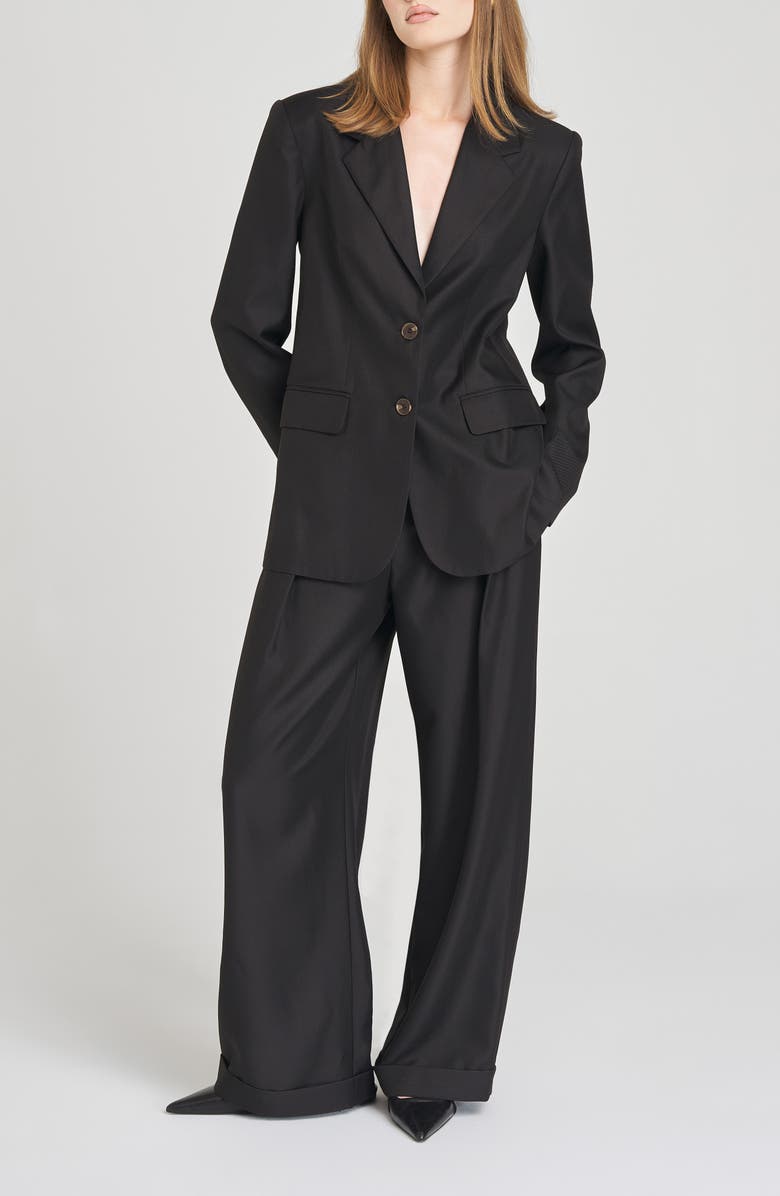 WAYF Maddox Belted Blazer, Alternate, color, 