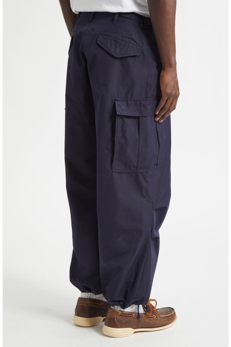 Military Cotton & Nylon Oxford Cargo Pants, Alternate, color, NAVY