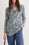 Seasalt Cornwall Moon Window Floral Organic Cotton Tunic
