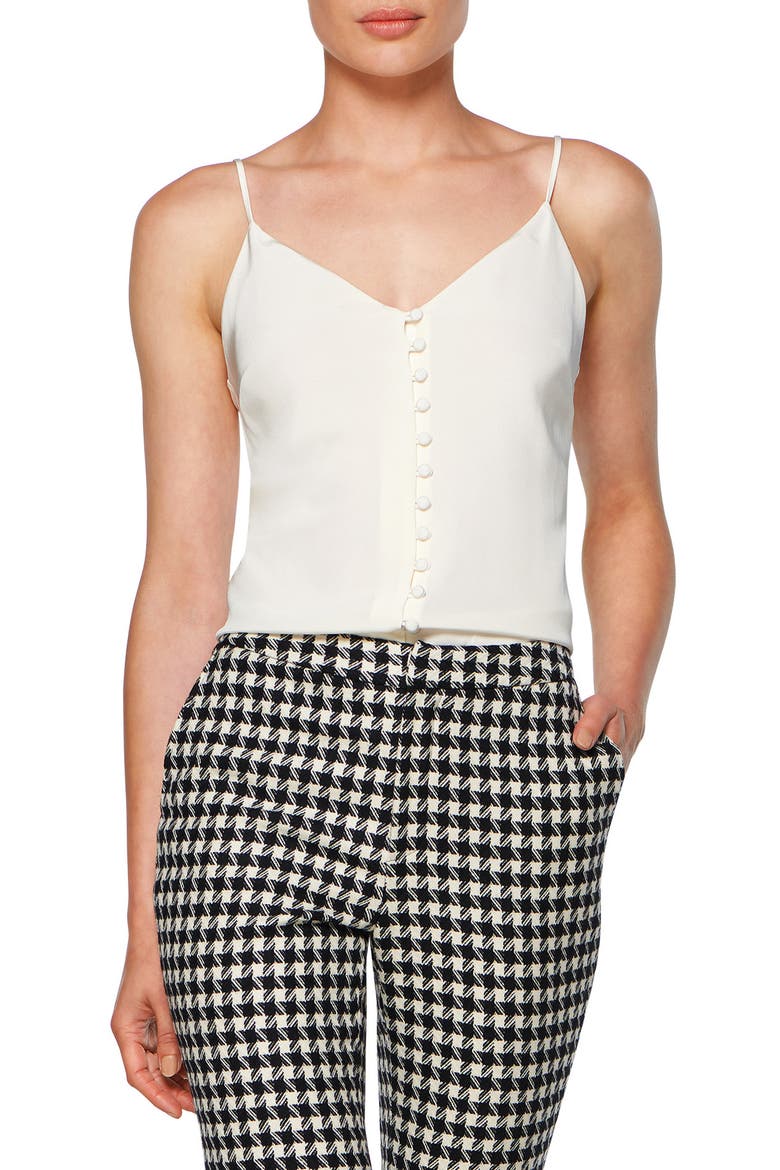 Gio Silk Camisole, Main, color, SEAFOAM