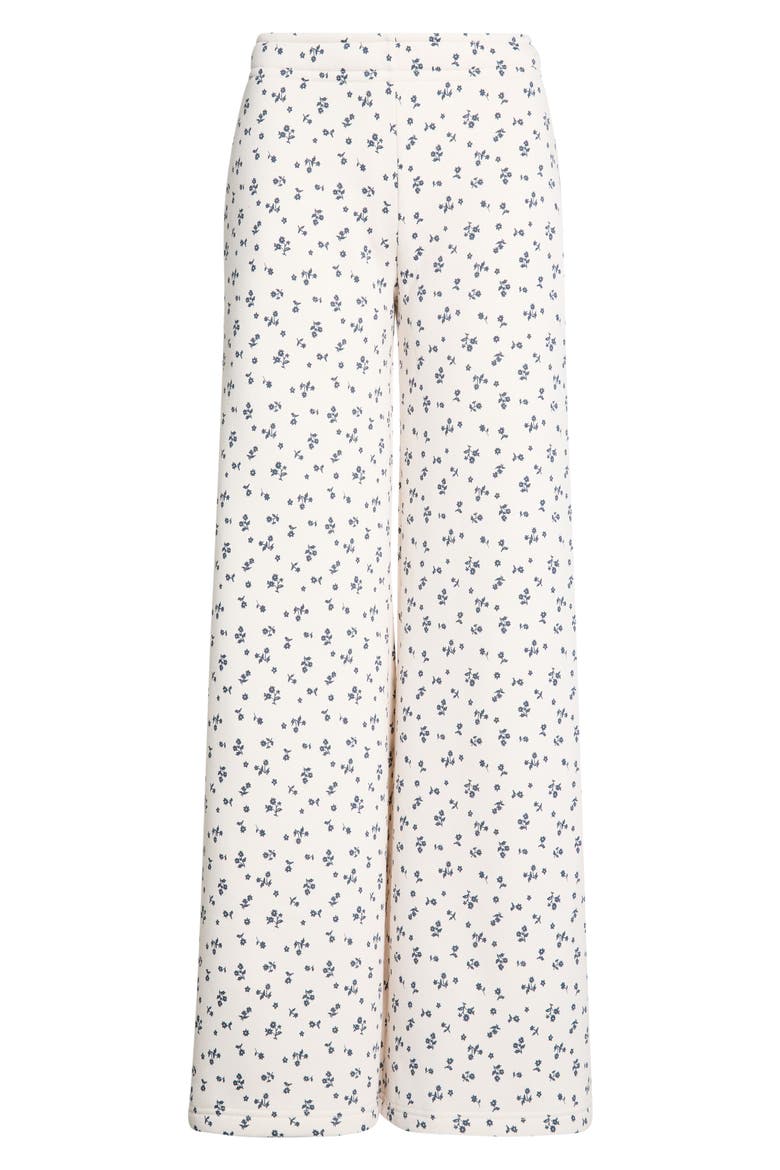 Ditsy Floral Baggy Sweatpants, Main, color, MULTI