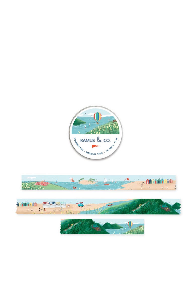 Ramus & Co Illustrated Masking Tape - 3ct Rolls, Assorted Rolls, Alternate, color, Multi-Pack