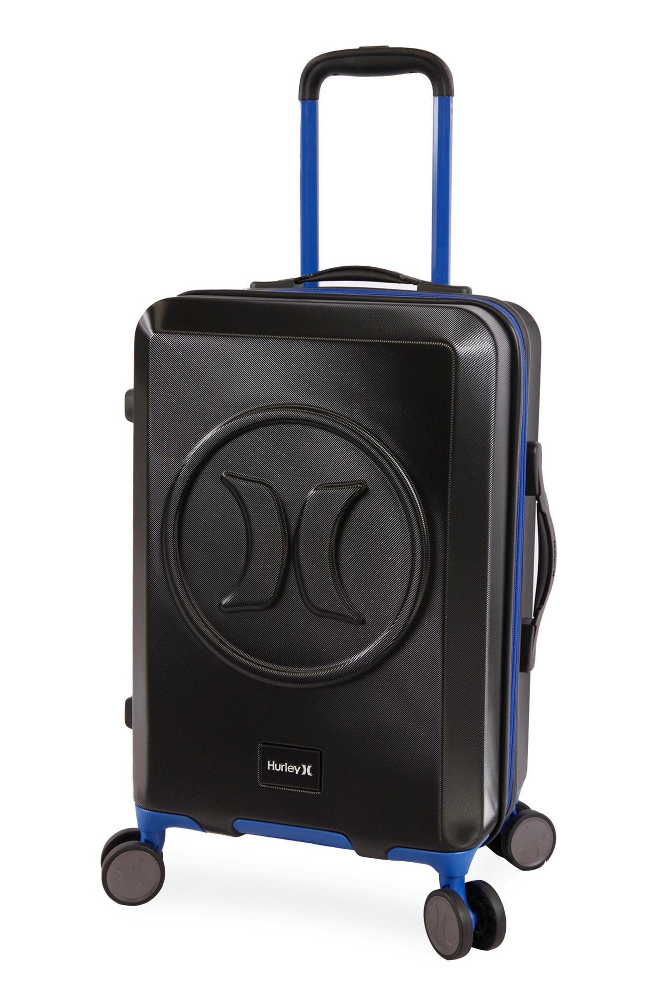 Hurley Wave 21" Hardshell Spinner Suitcase, Alternate, color, 