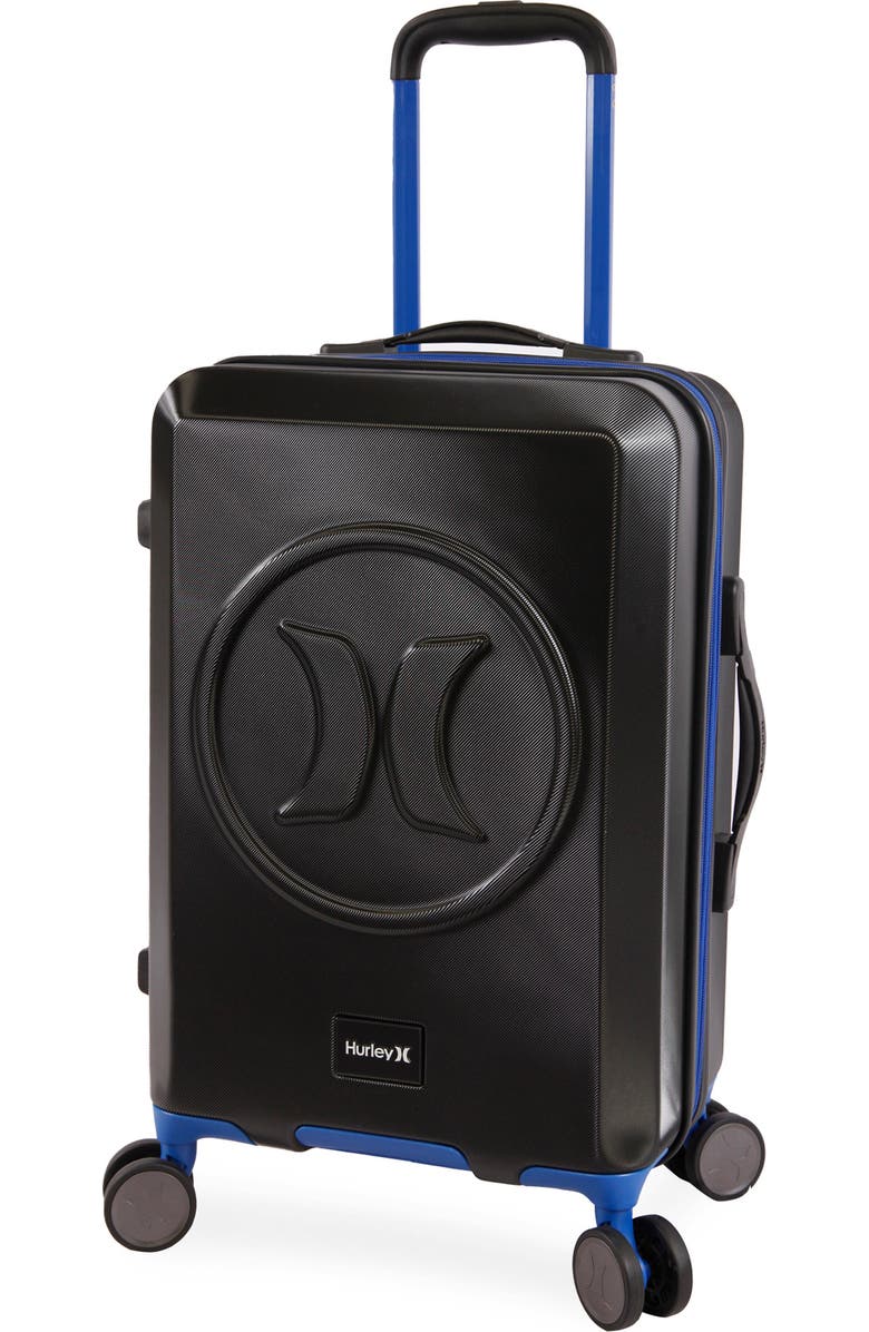 Hurley Wave 21" Hardshell Spinner Suitcase, Alternate, color,