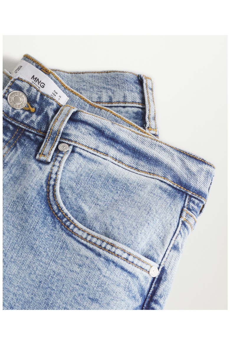 Committed Collection Ankle Straight Leg Jeans, Alternate, color, LIGHT BLUE