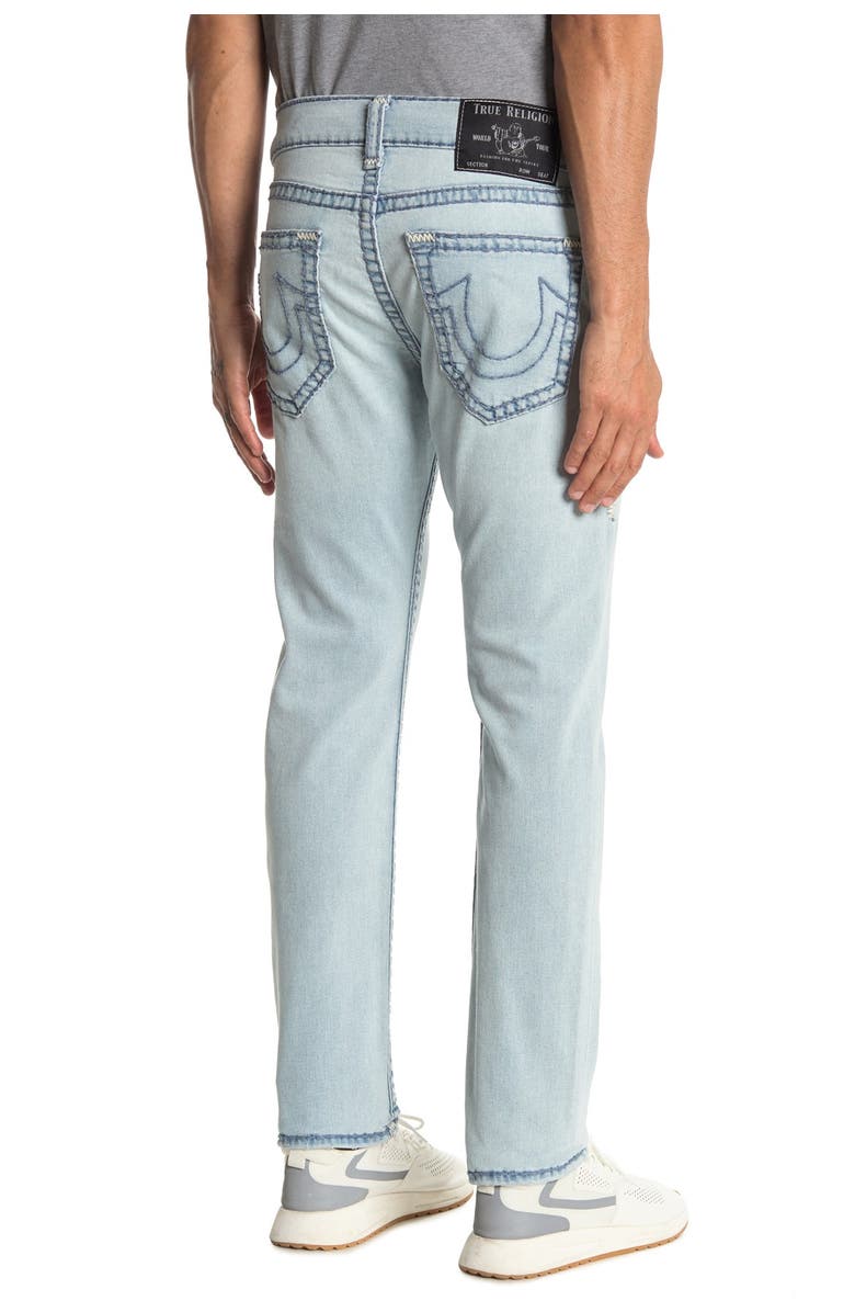 True Religion Brand Jeans Rocco Relaxed Skinny Jeans, Alternate, color, 