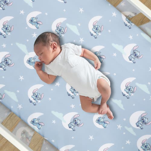 Bedtime Originals Disney Baby Stitch 3-piece Nursery Crib Bedding Set In Blue