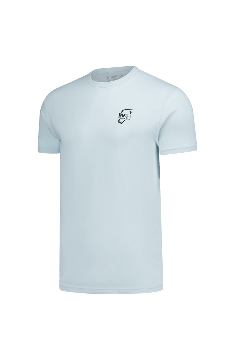 FLOMOTION Unisex Flomotion Light Blue WM Phoenix Open Disco Scorpion T-Shirt, Alternate, color, Light Blue