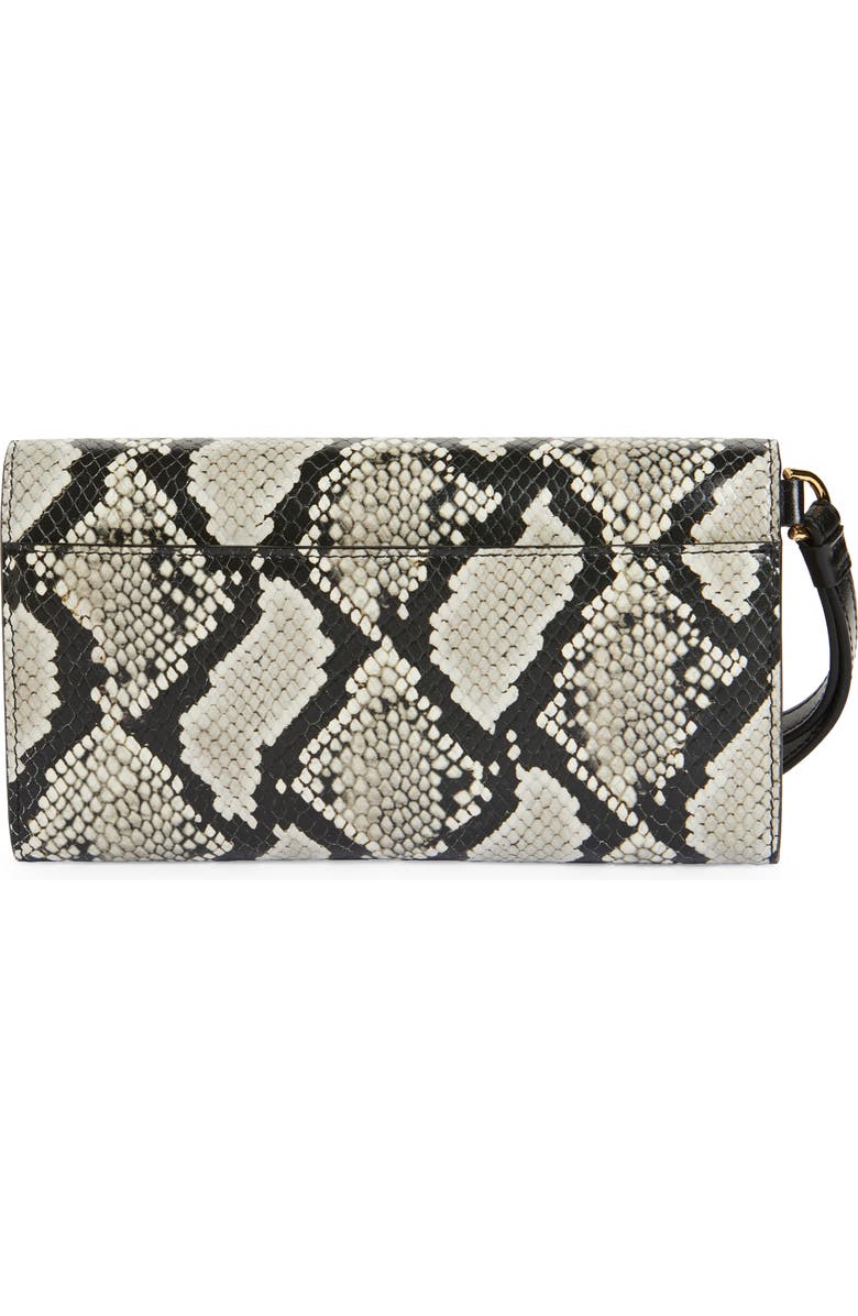 TOM FORD Tara Python Embossed Leather Wristlet, Alternate, color, Roccia