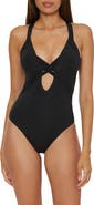 Becca Color Code Twist One-Piece Swimsuit