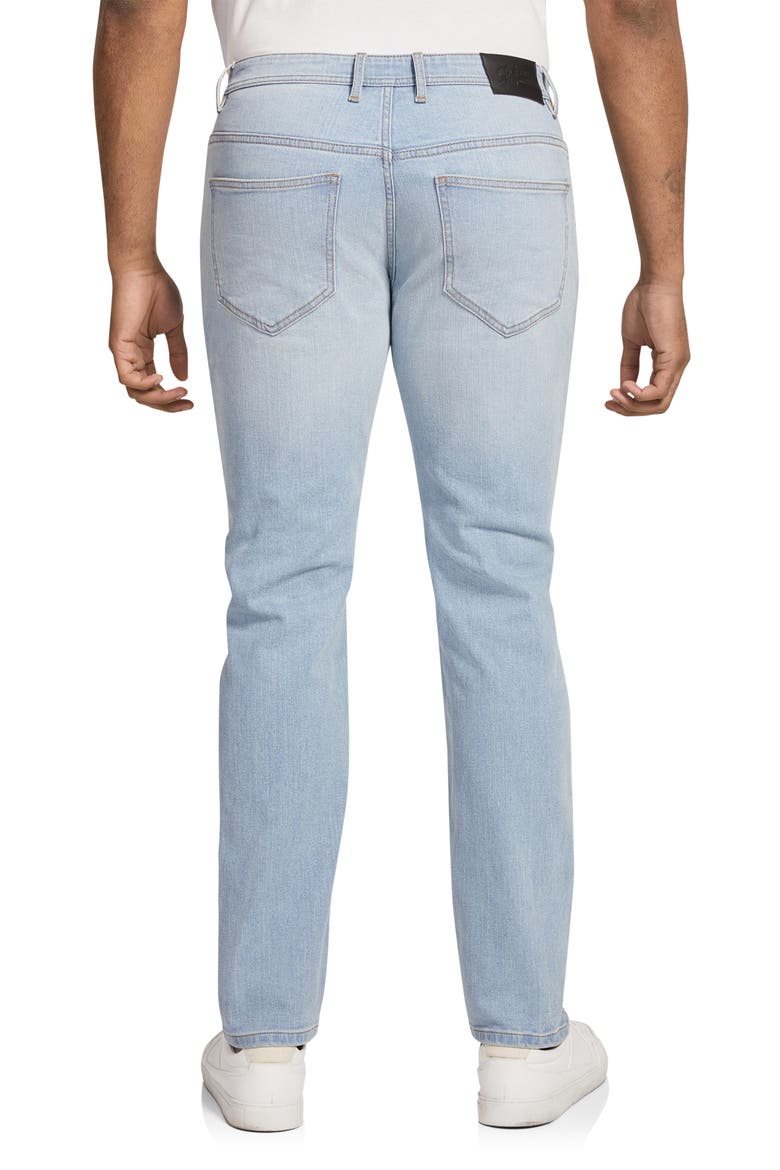 Ronnie Tapered Fit Stretch Jeans, Alternate, color, LIGHT WASH