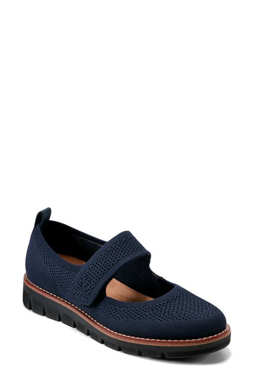 Easy Spirit Women's Venna Eflex Lightweight Mary Jane Flats In Dark Blue