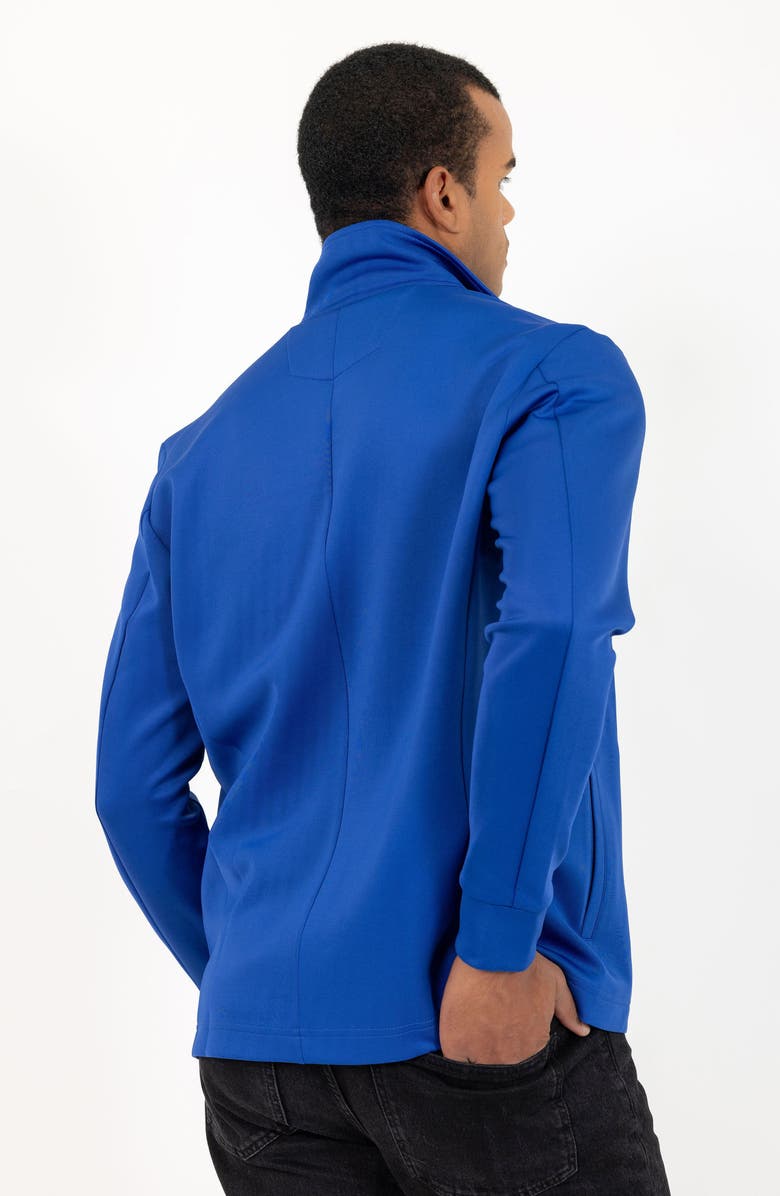 PINO BY PINOPORTE Zip-Up Overshirt Jacket, Alternate, color, Blue