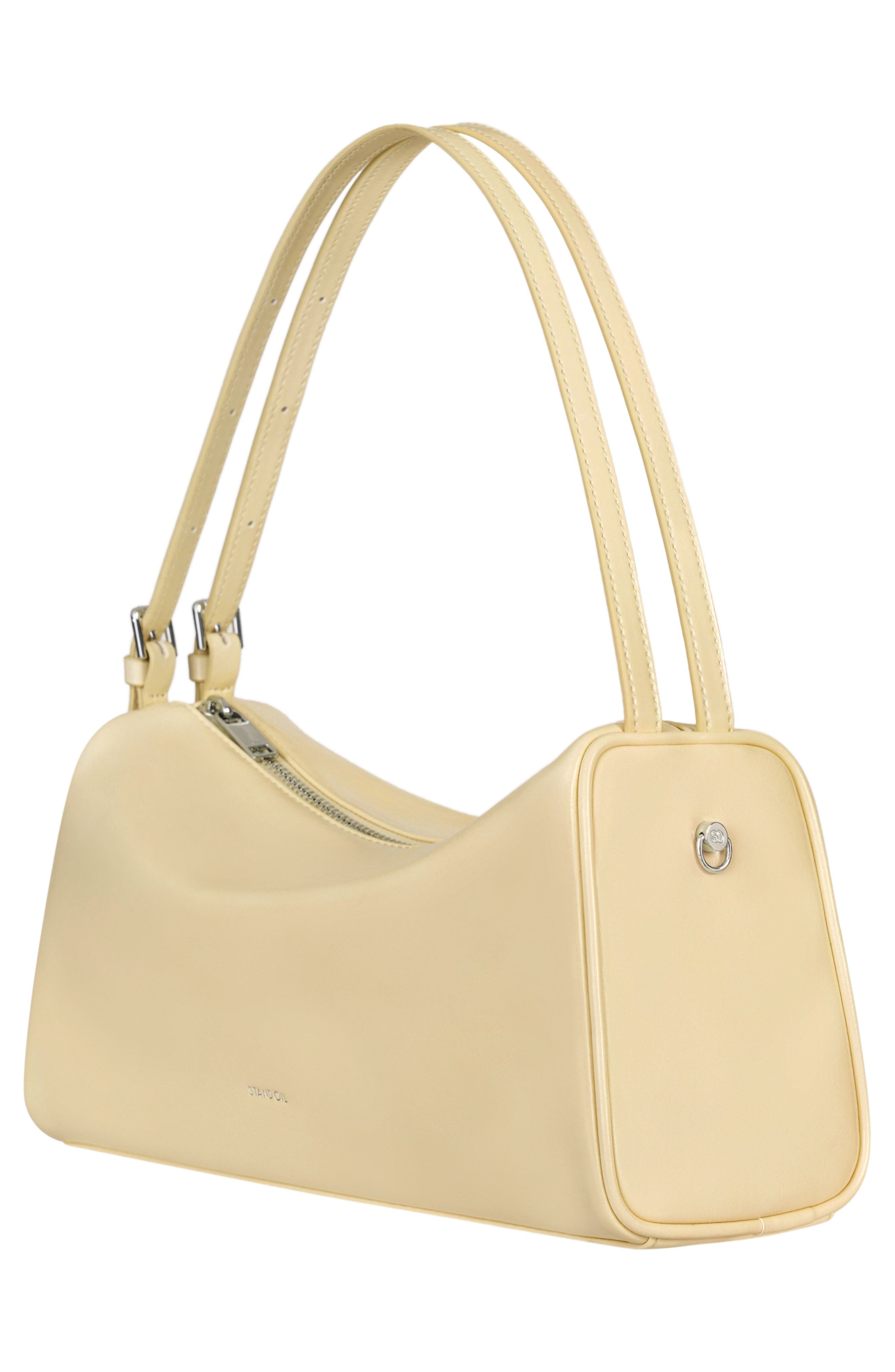 Stand Oil Melly Faux Leather Shoulder Bag, Alternate, color, Butter
