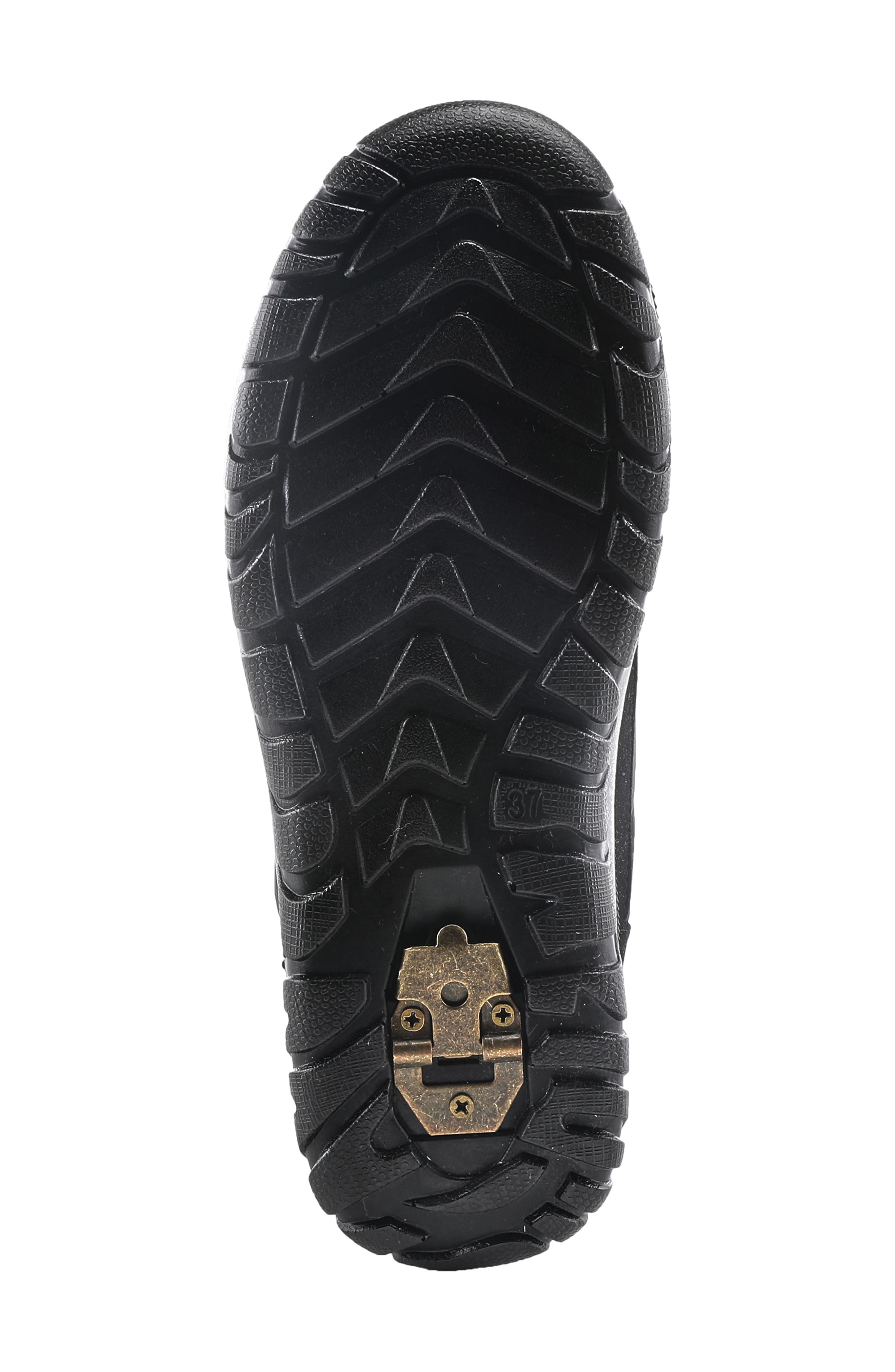 Flexus by Spring Step Lake Effect Waterproof Faux Fur Lined Quilted Snow Bootie, Alternate, color, 