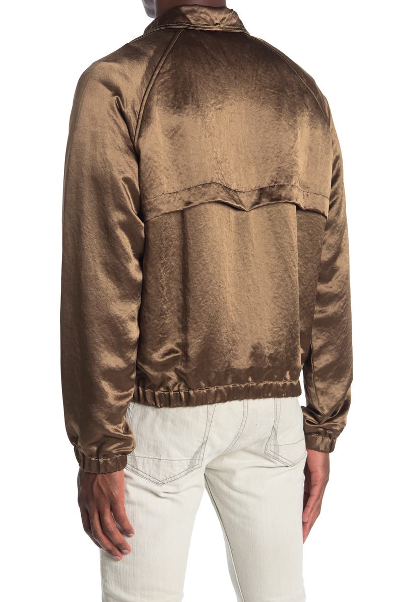Helmut Lang Satin Track Jacket, Alternate, color,