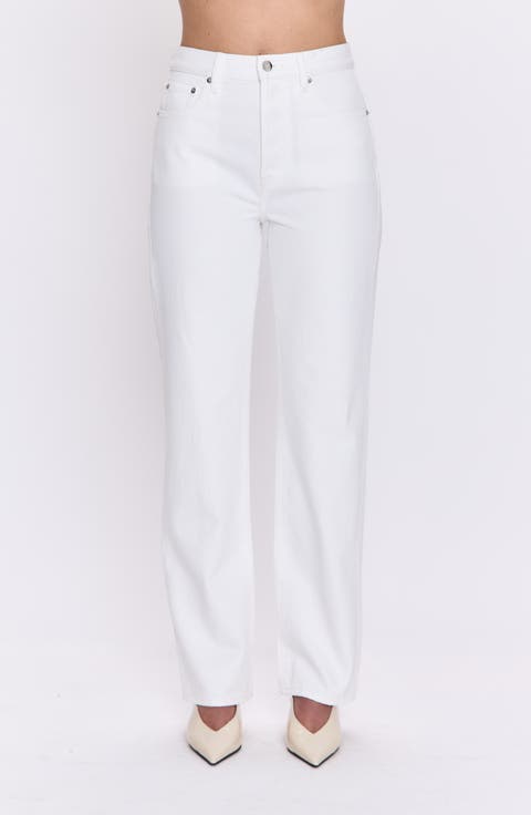 Cassie High Rise Straight Leg Jeans