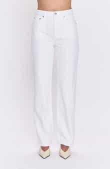 Cassie High Rise Straight Leg Jeans