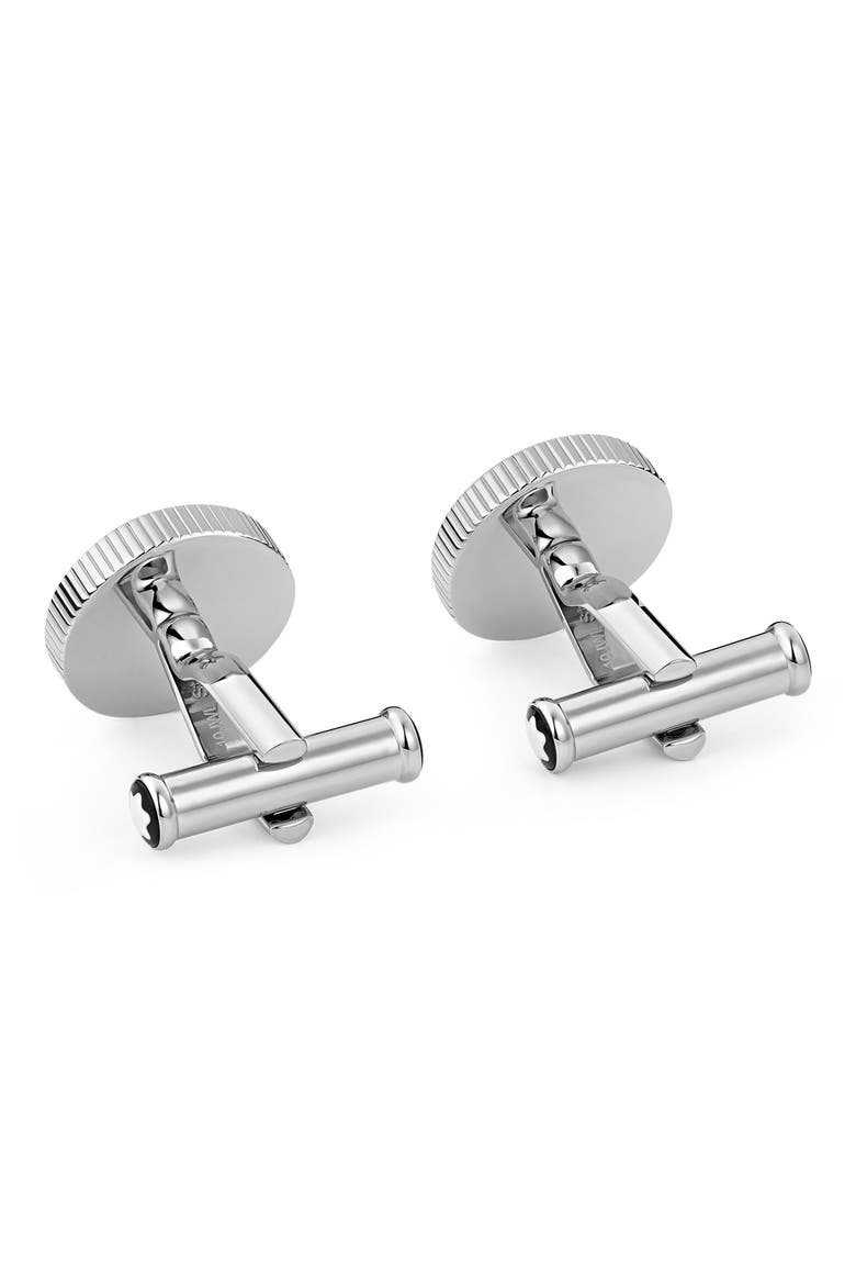 Heritage Stainless Steel Cuff Links, Alternate, color, STEEL