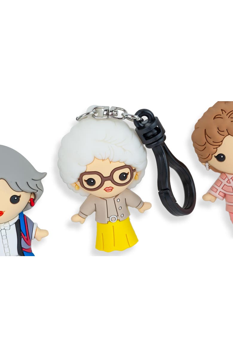 Golden Girls The Golden Girls 4-Piece Foam Figural Backpack Clip Figure Box Set Toynk Exclusive, Alternate, color, Green