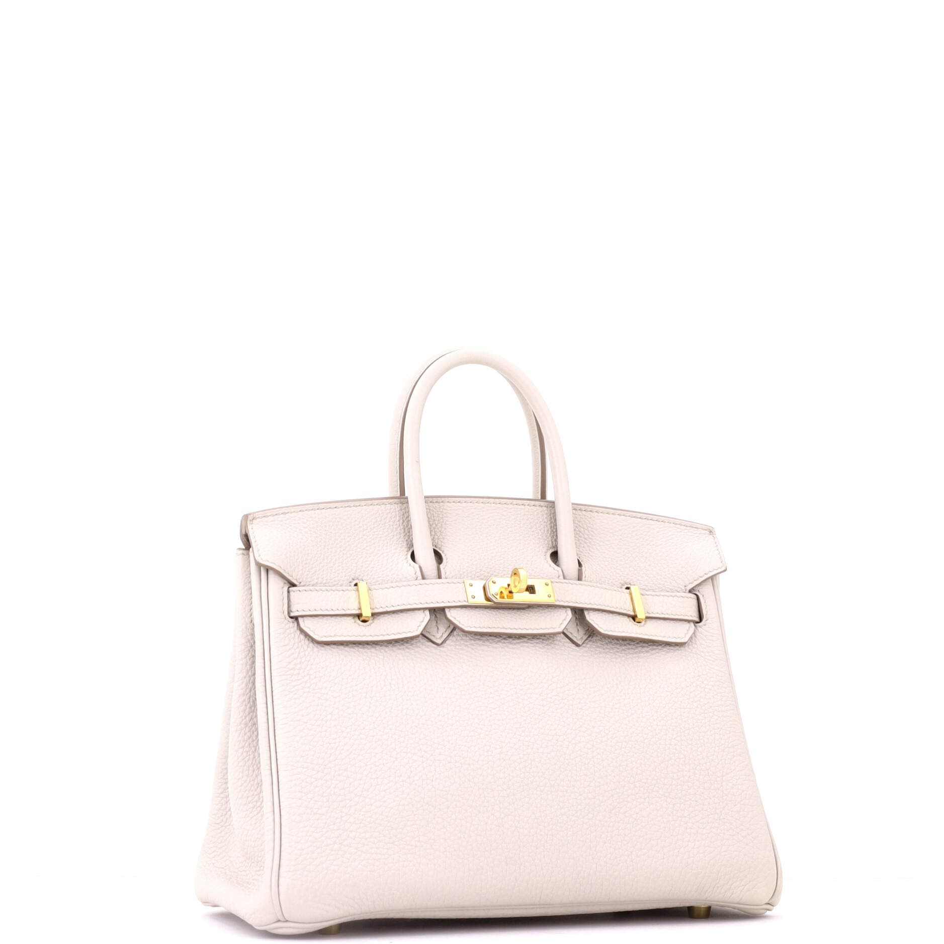 Birkin Handbag Light Togo with Gold Hardware 25, Alternate, color, Beton
