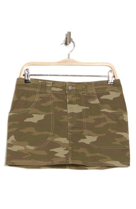 Nordstrom camo skirt best sale