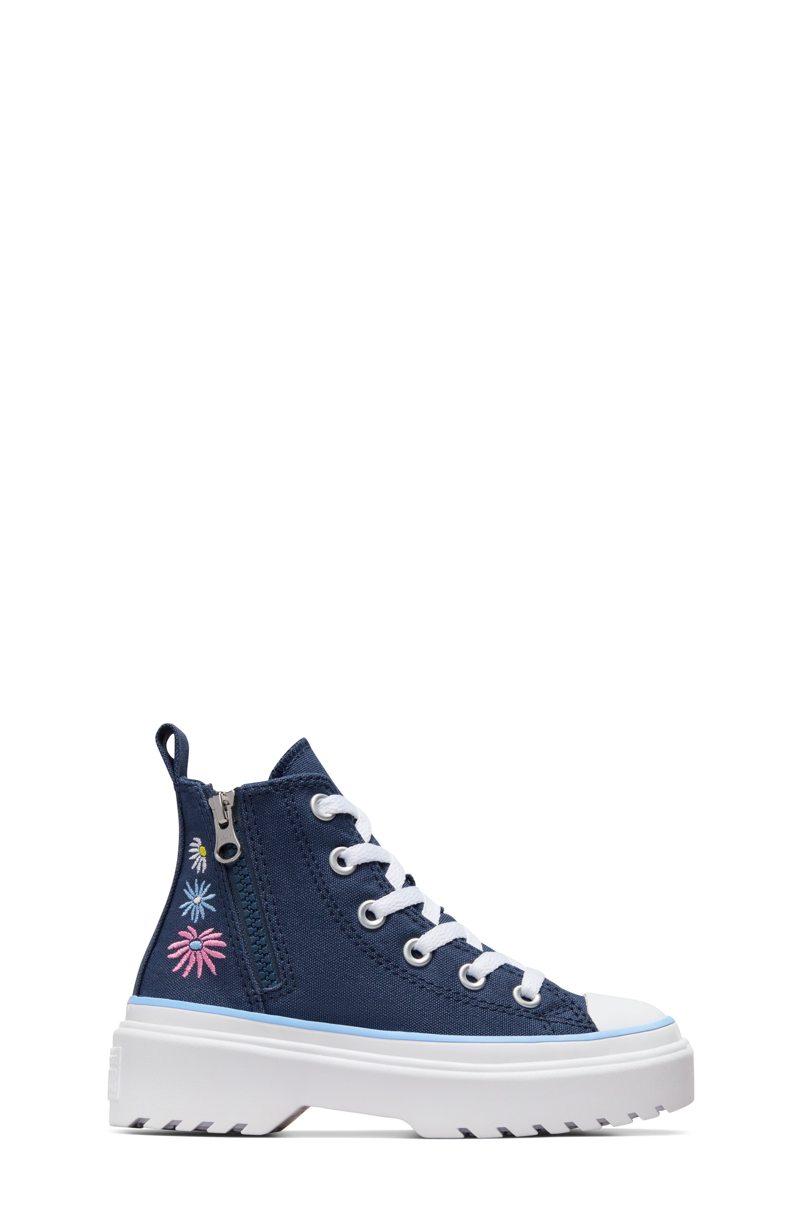 Converse Kids' Chuck Taylor<sup>®</sup> All Star<sup>®</sup> Lugged High Top Sneaker, Alternate, color, 