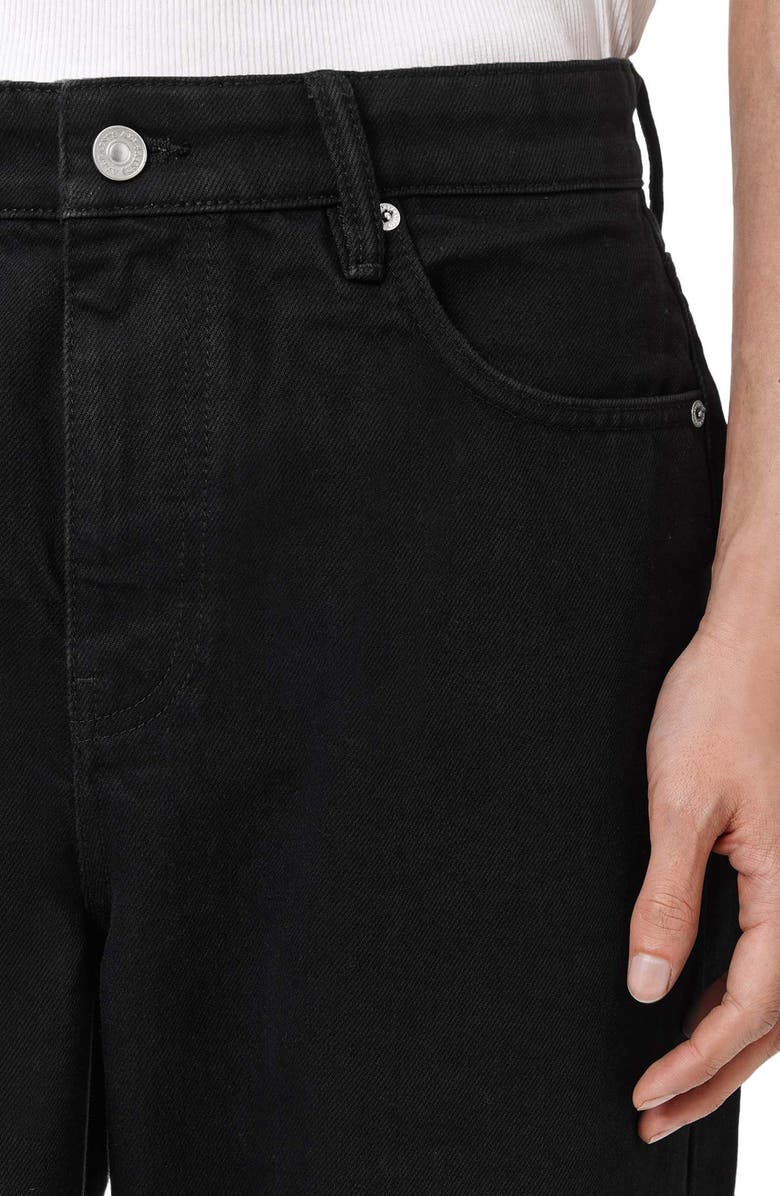 AllSaints Curve Jeans, Alternate, color, Washed Black