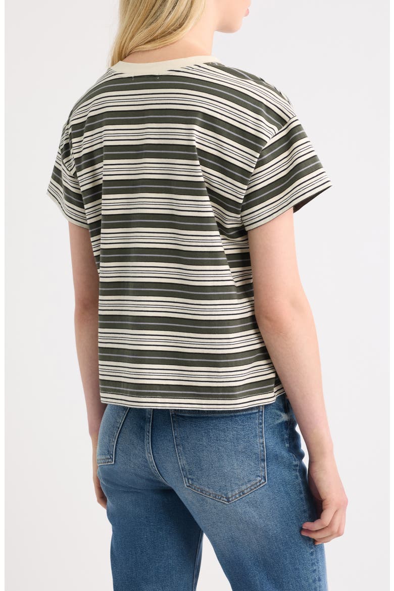 Kelly Stripe Boxy T-Shirt, Alternate, color, GREEN MULTI