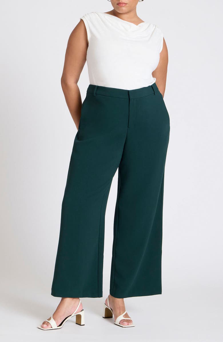 ELOQUII The 365 Suit Wide Leg Pants, Alternate, color, 