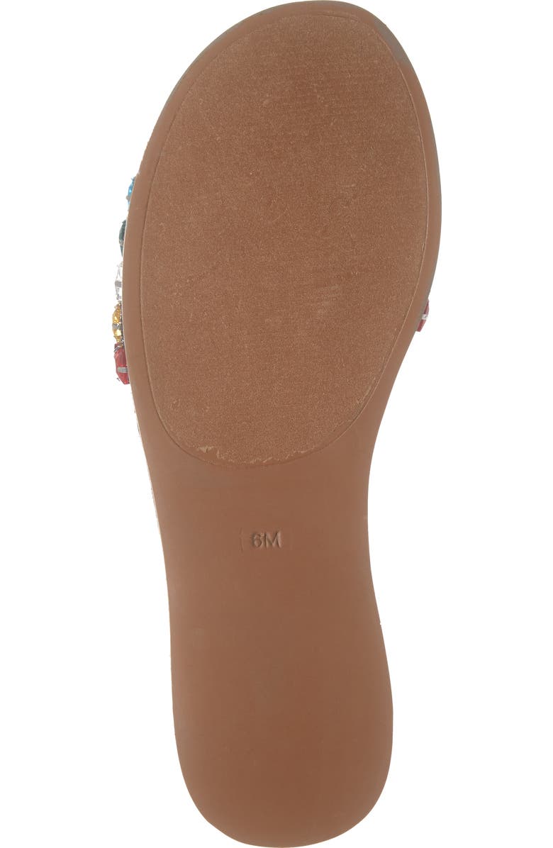 Steve Madden Serenade Crystal Embellished Slide Sandal, Alternate, color,