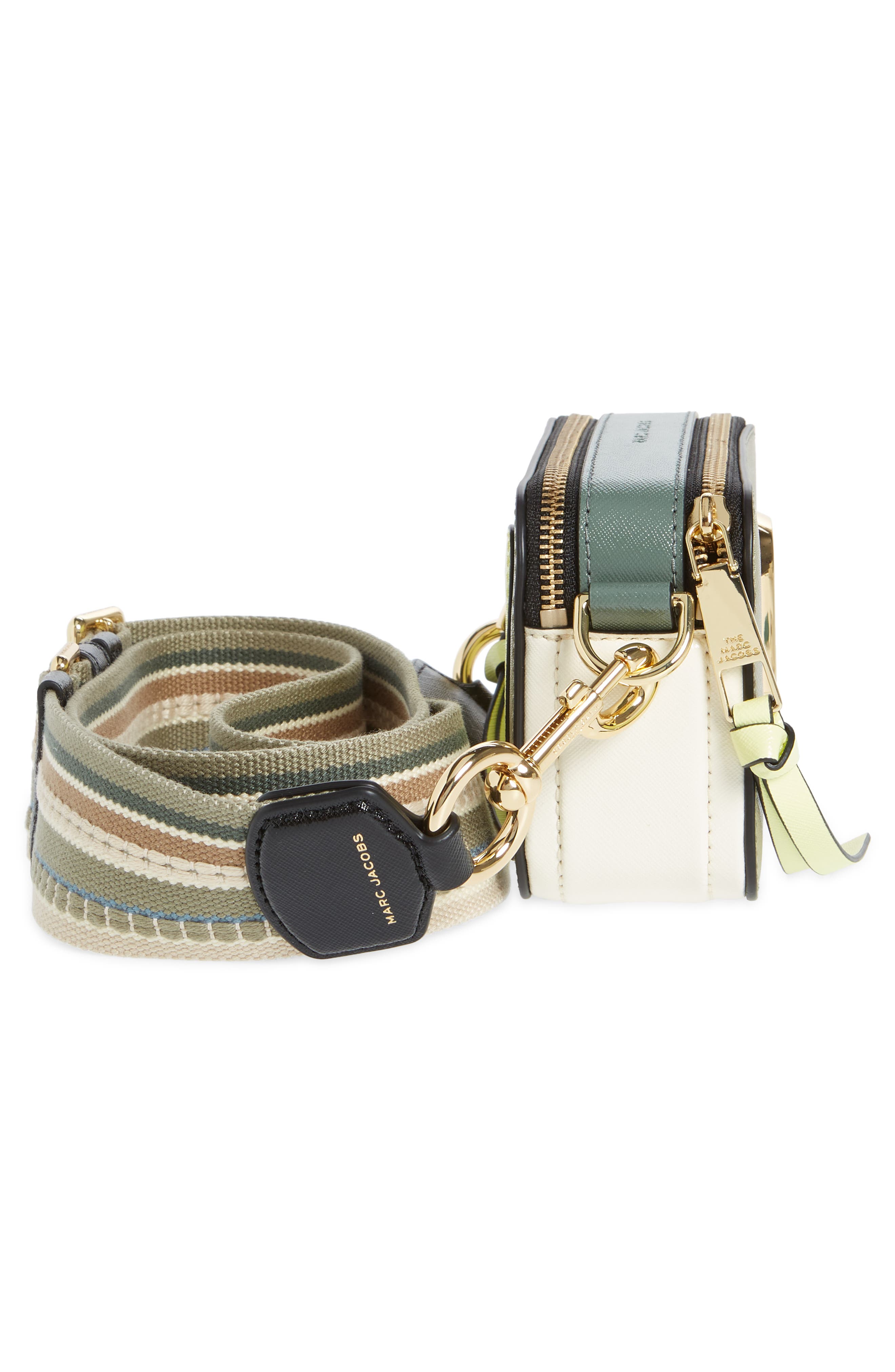 Marc Jacobs The Colorblock Snapshot Bag, Alternate, color, 