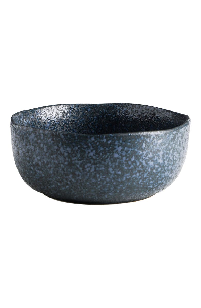 Stone Lain Tom Stoneware 4-Piece Bowl Set, Alternate, color, Gray And Blue