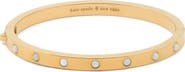 Kate Spade New York faux opal hinge bangle